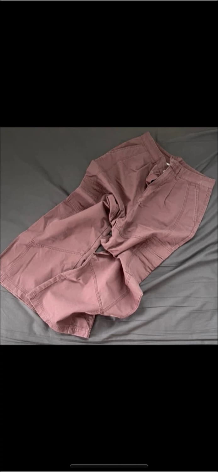 [L] 인템포무드 패널 바이오워싱 카고팬츠_샌드그레이,와인 상품이미지2