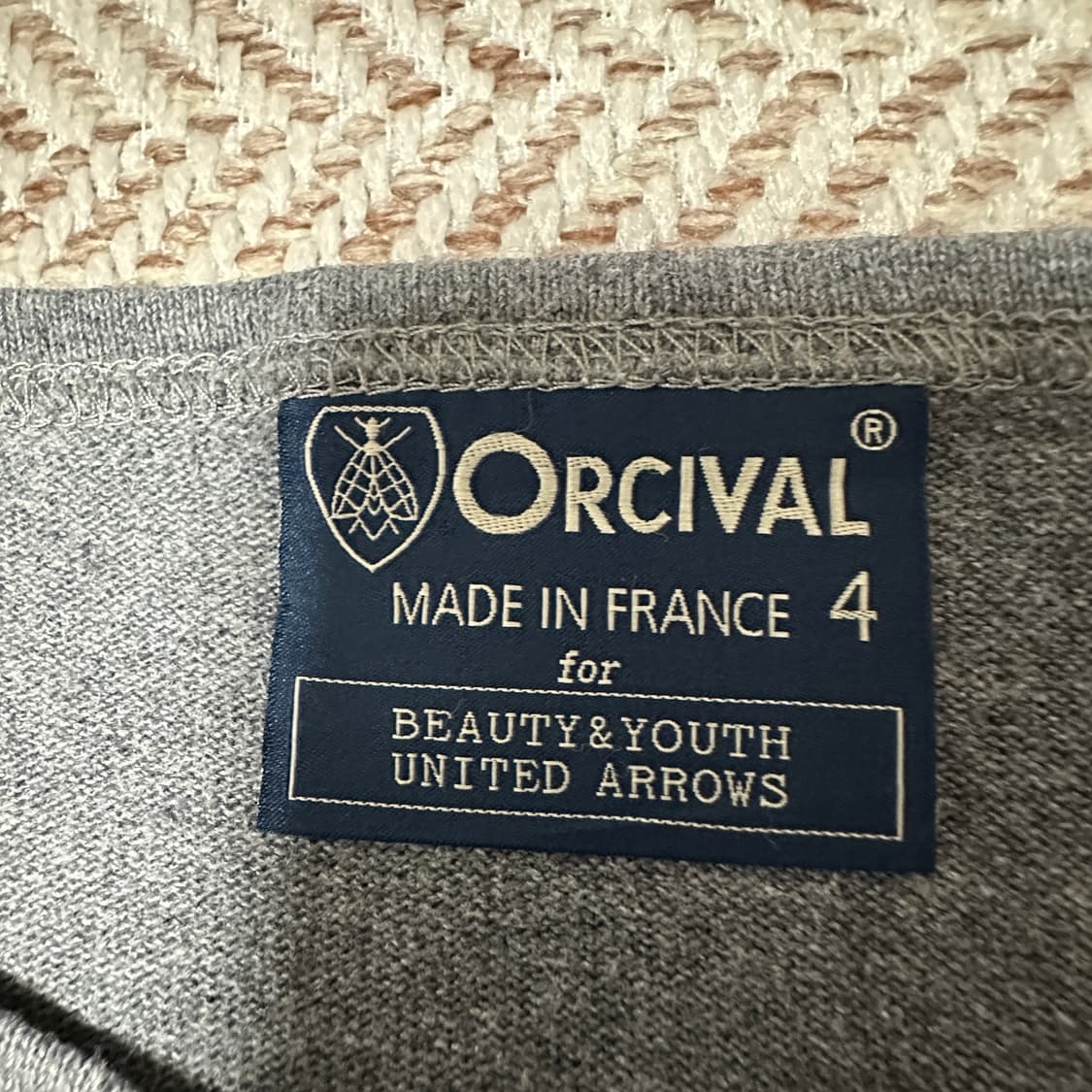 ORCIVAL X UNITED ARROWS long sleeve 상품이미지3
