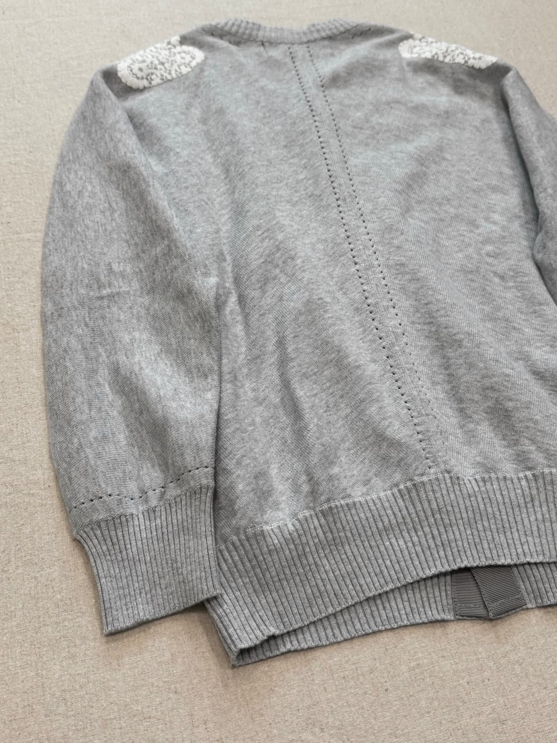 꼼데가르송 17ss 레이스 트림 가디건 상품이미지5