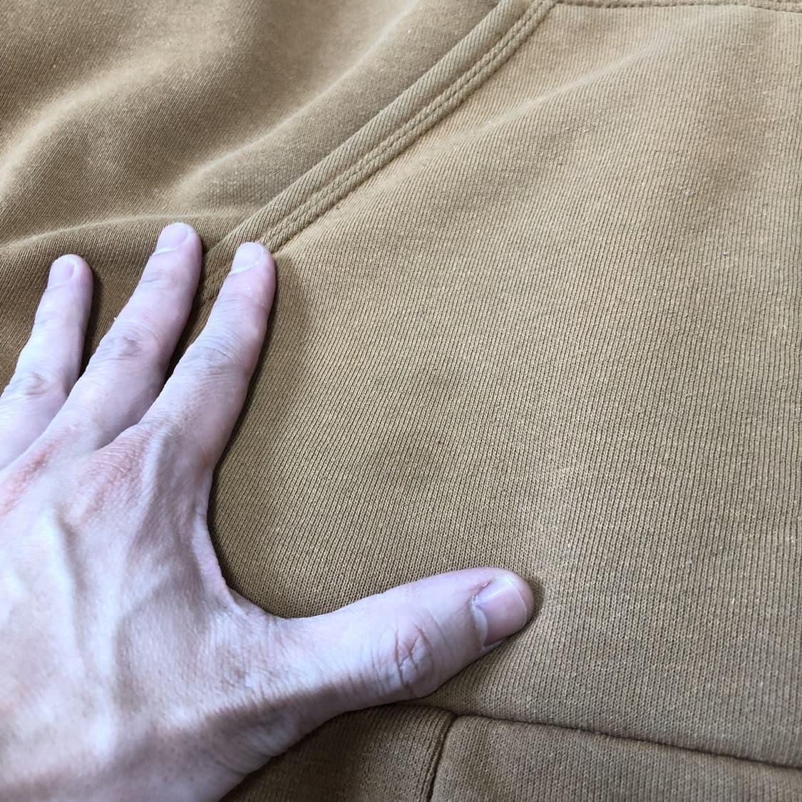 (XL) 칼하트 Carhartt 서멀 후드 집업 카멜 브라운 상품이미지4