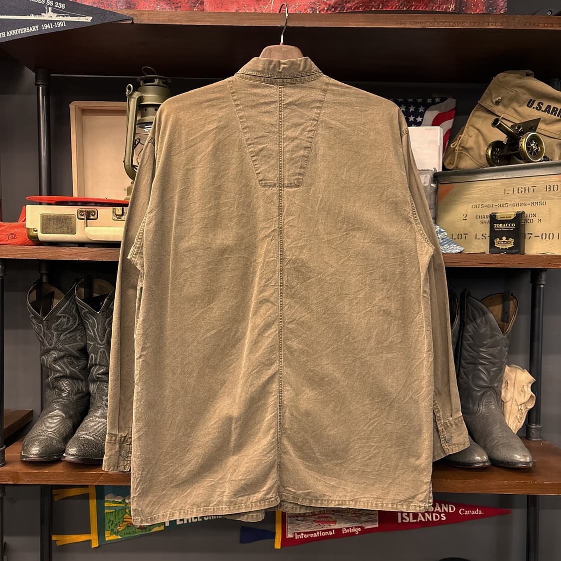 90s 리바이스 빈티지 페이딩 데님 워크자켓 리벳버튼 N961 상품이미지2