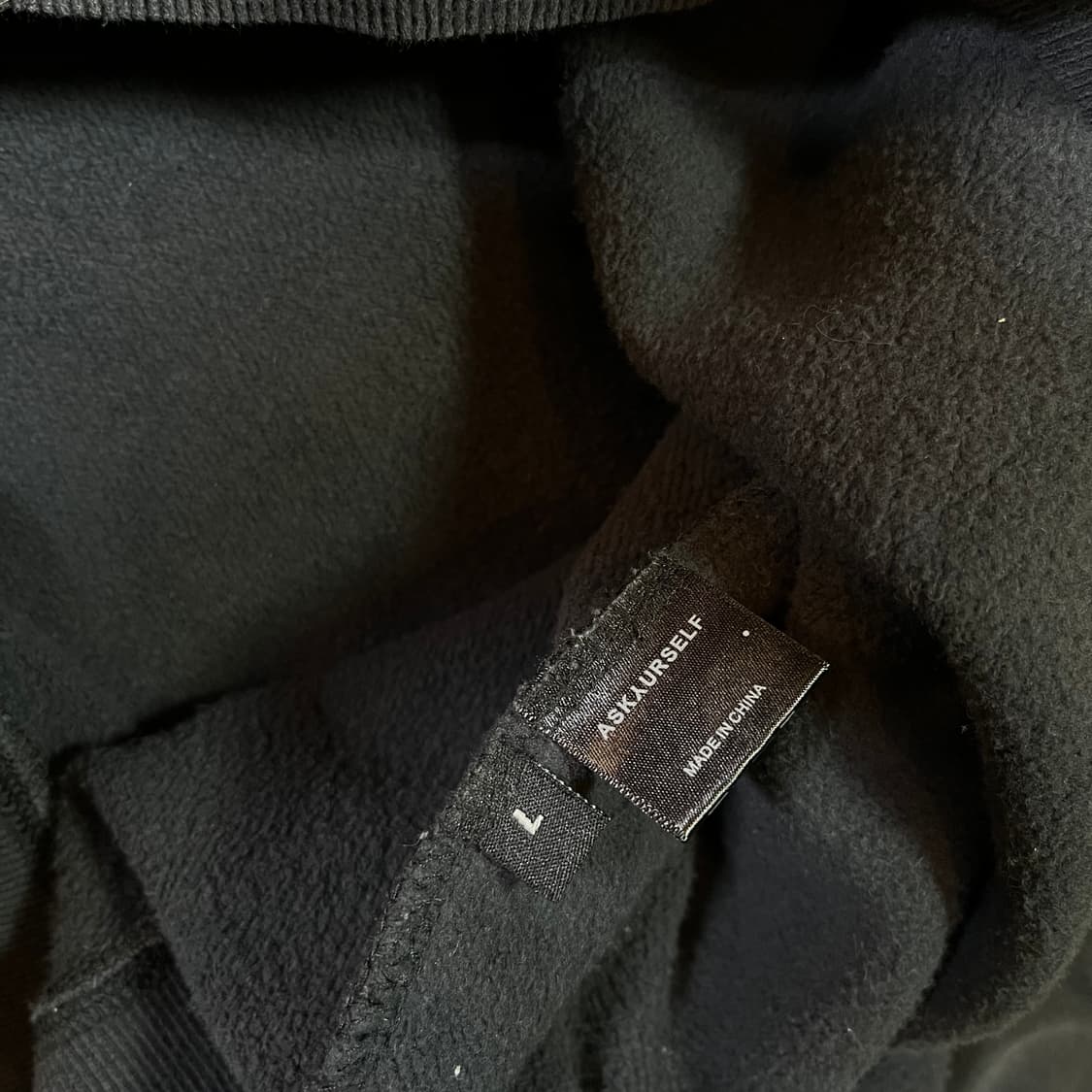 ASKYURSELF 에스크유어셀프 빅로고 맨투맨 상품이미지6