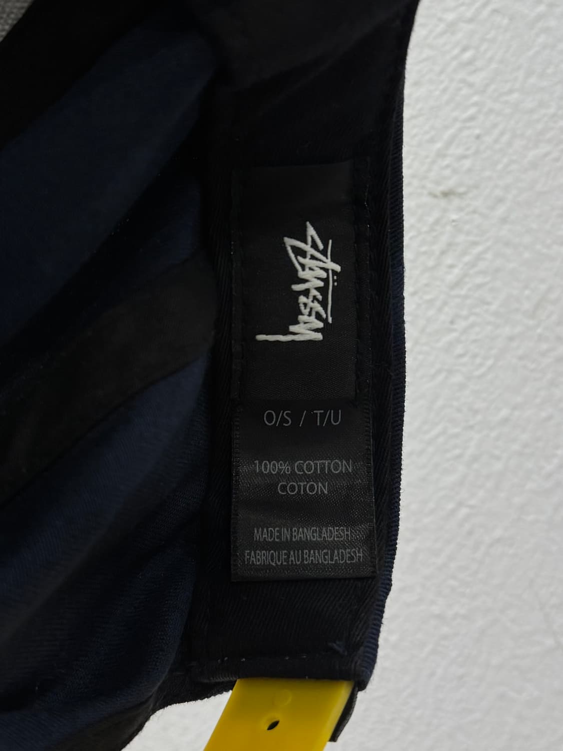 스투시 투톤 자수로고 스냅백 상품이미지10