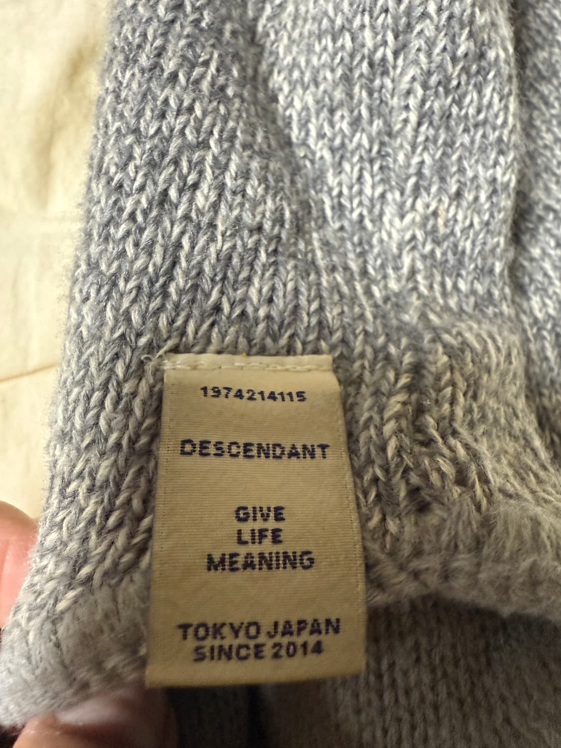 디센던트 니트비니 95000원 상품이미지2