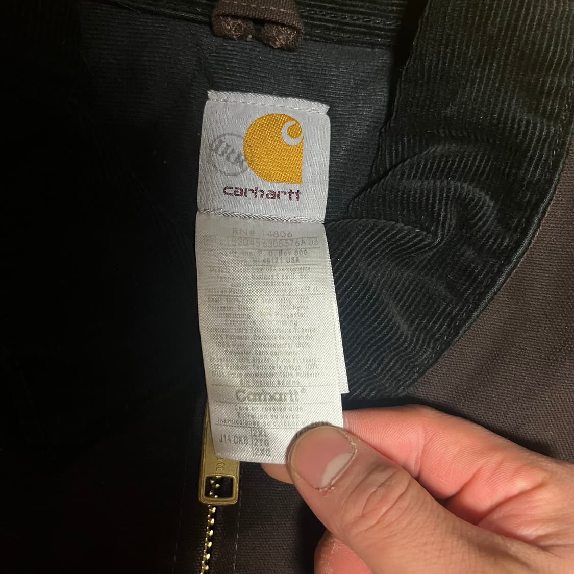 [2XL] 칼하트 US J14 산타페 DKB 상품이미지3