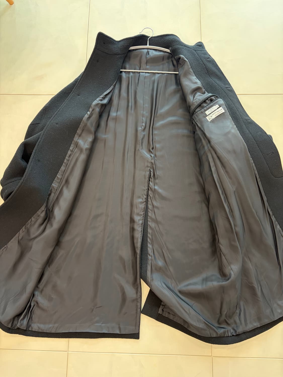 어데케이드 서스테인 서플라이 울 코트 블랙 2(105) 상품이미지4