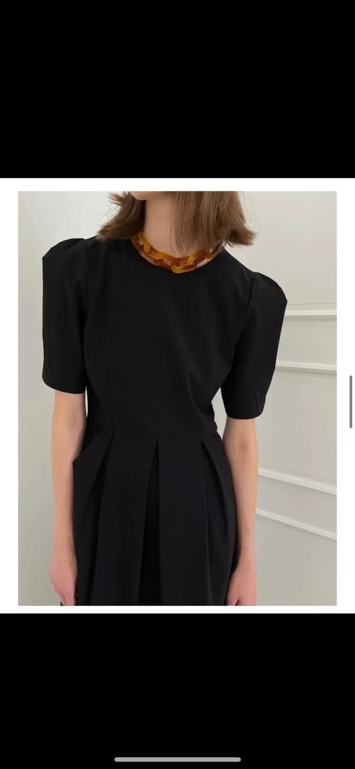 오르 썸머 피비 드레스 블랙 상품이미지1