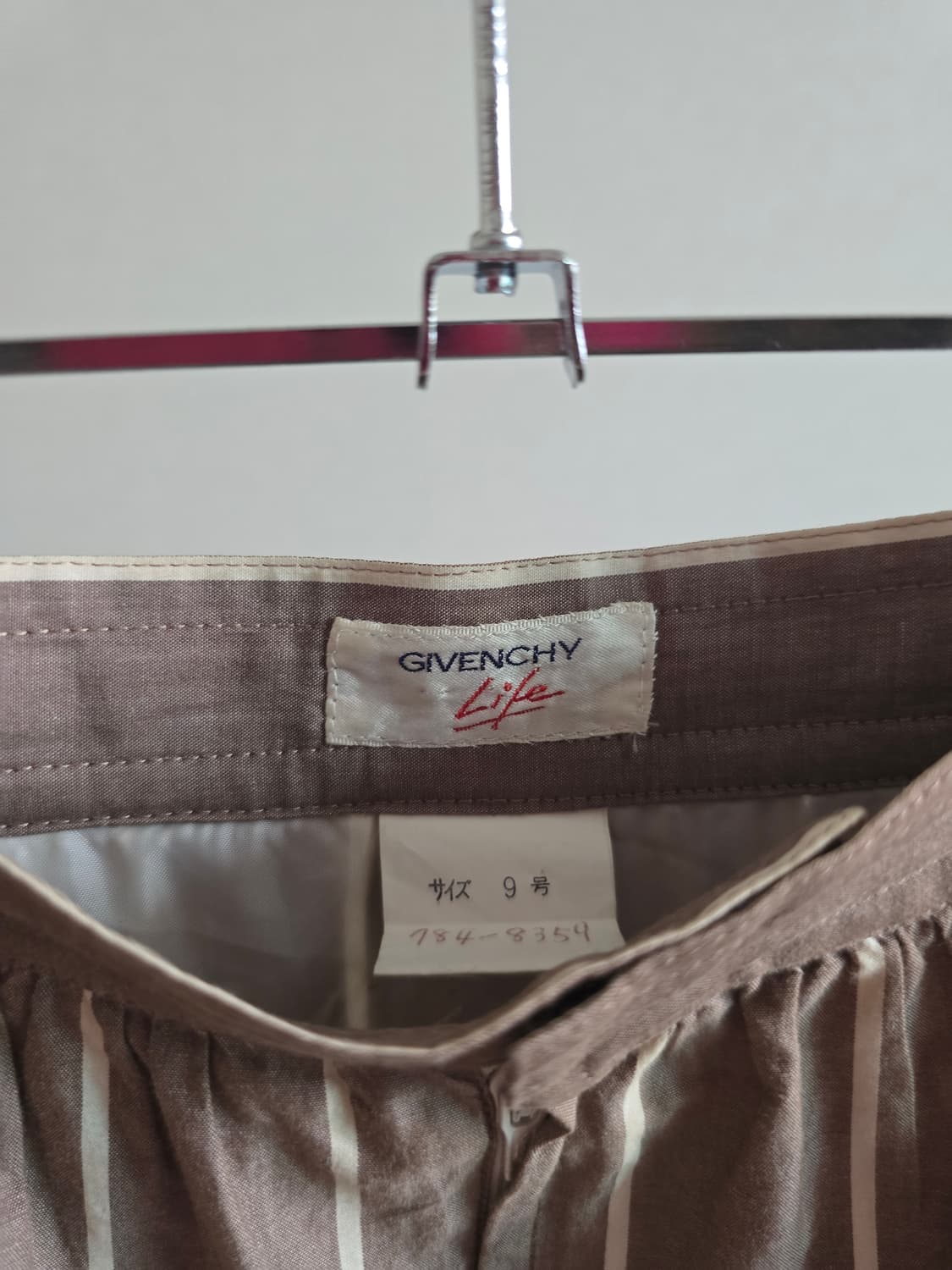 GIVENCHY  빈티지 스트라이프 클래식  스커트 상품이미지7