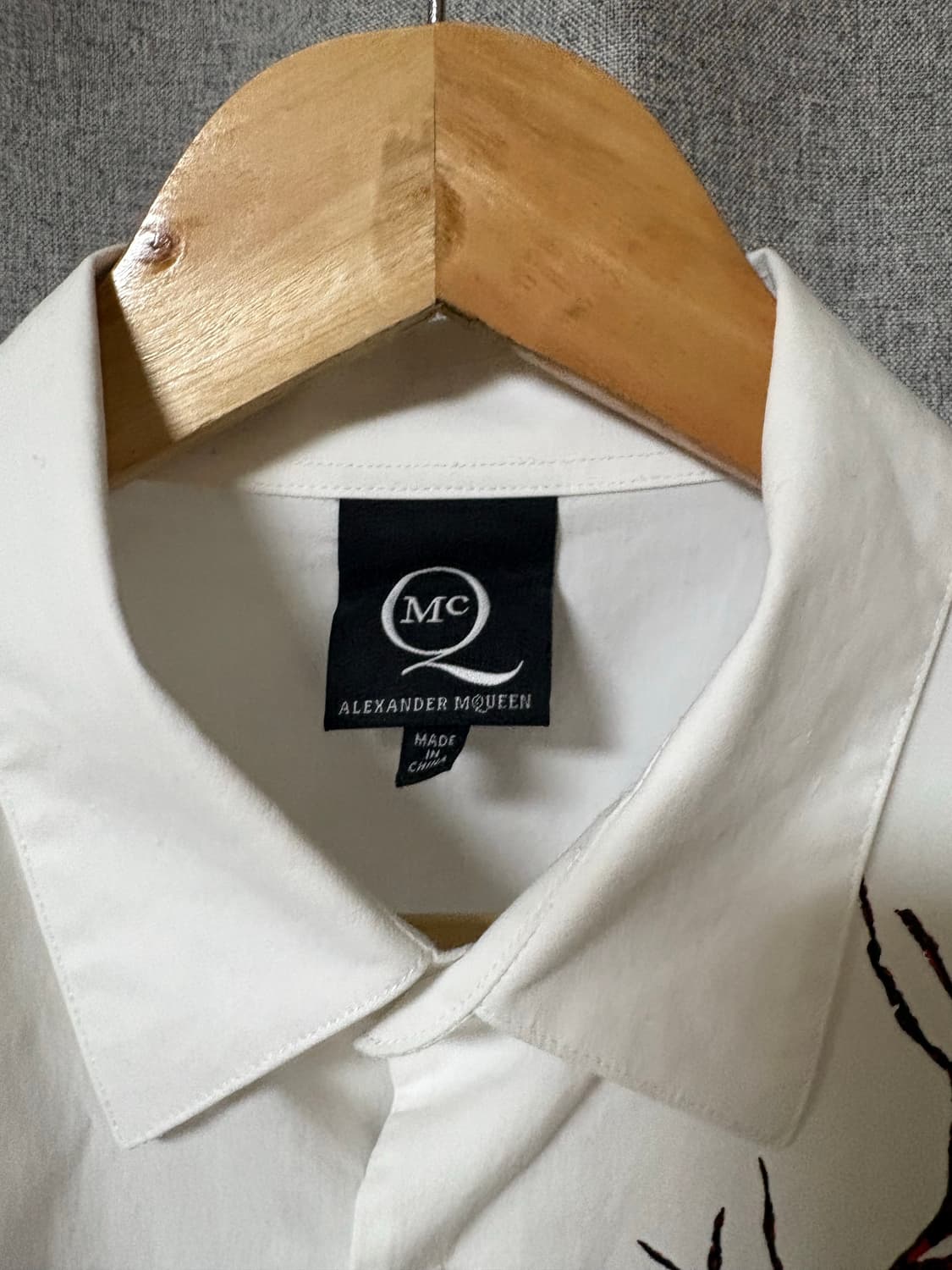 알렉산더 맥퀸 14fw 하트프린트 셔츠 상품이미지7