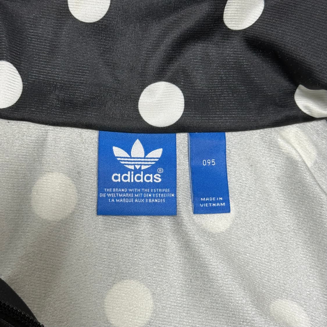 아디다스 땡땡이 도트 져지 트랙탑 상품이미지3