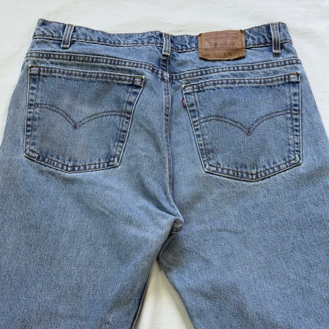 90s 리바이스 505 데님팬츠 W38 L32 상품이미지9