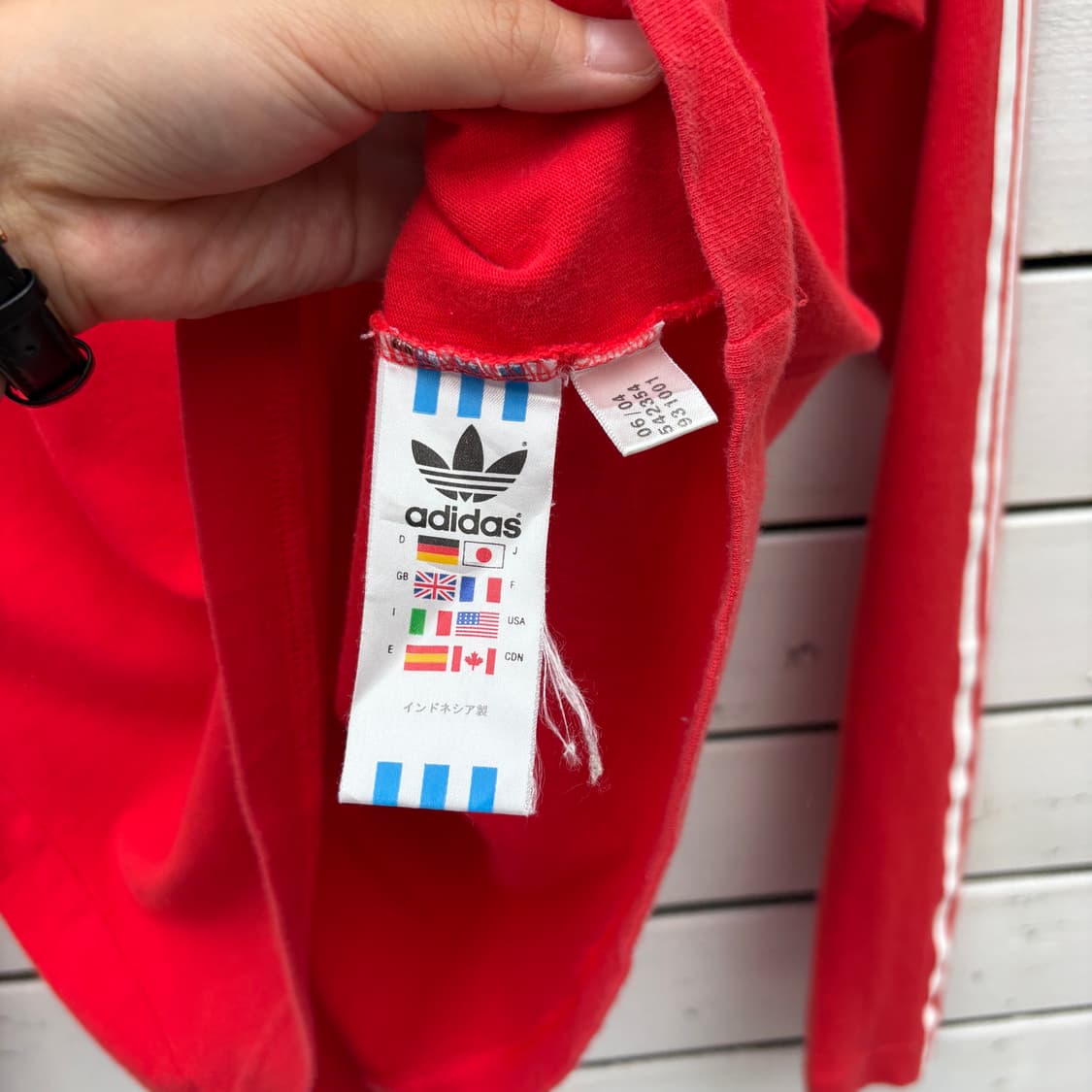 Adidas 아디다스 삼선 롱슬리브 티셔츠 상품이미지5