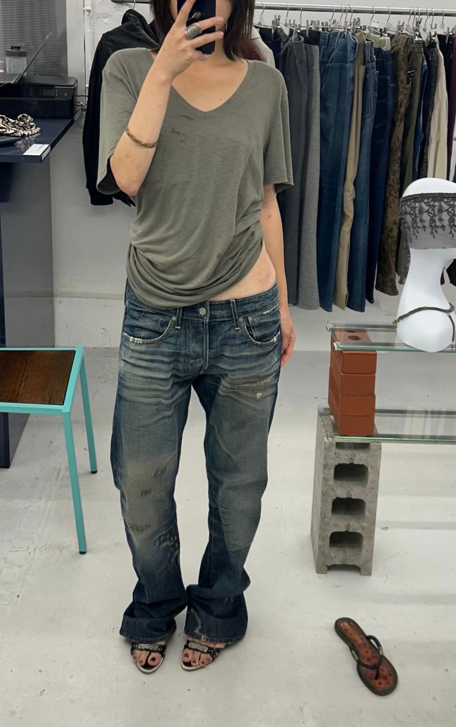AG 데미지 에이징 데님진 상품이미지1