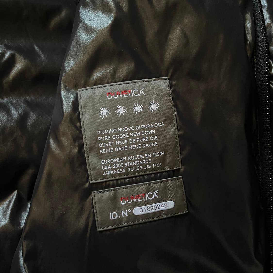 듀베티카 Duebetica 구스다운 50 블랙패딩 상품이미지5
