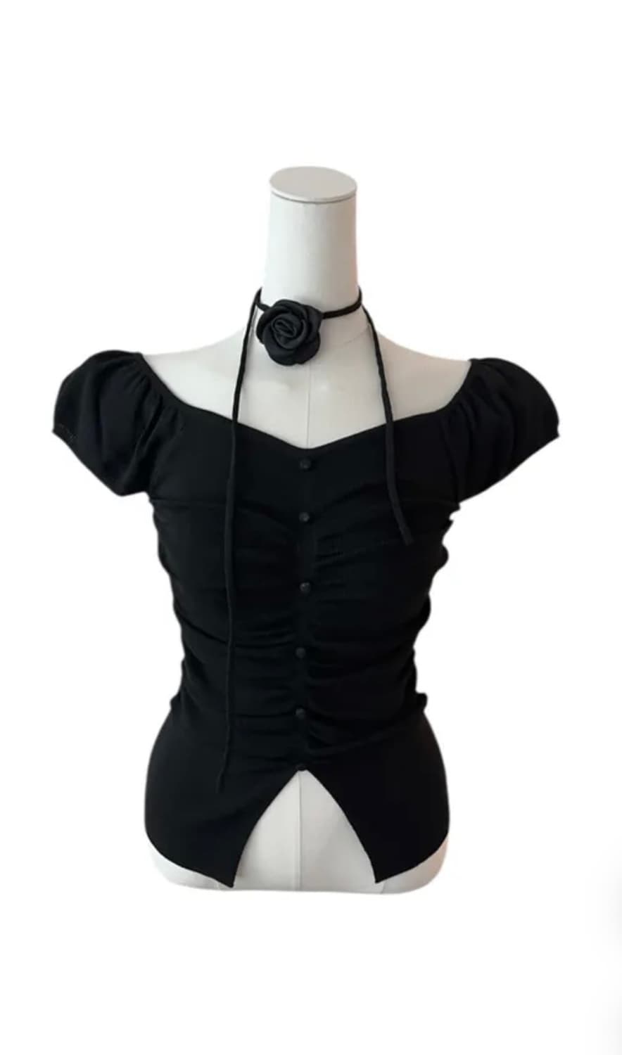 오프숄더 블라우스 판매 상품이미지1