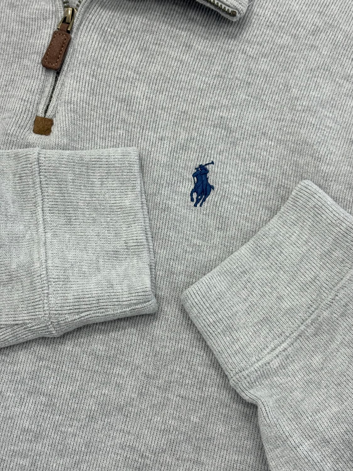Polo 폴로랄프로렌 그레이 하프 집업 상품이미지3