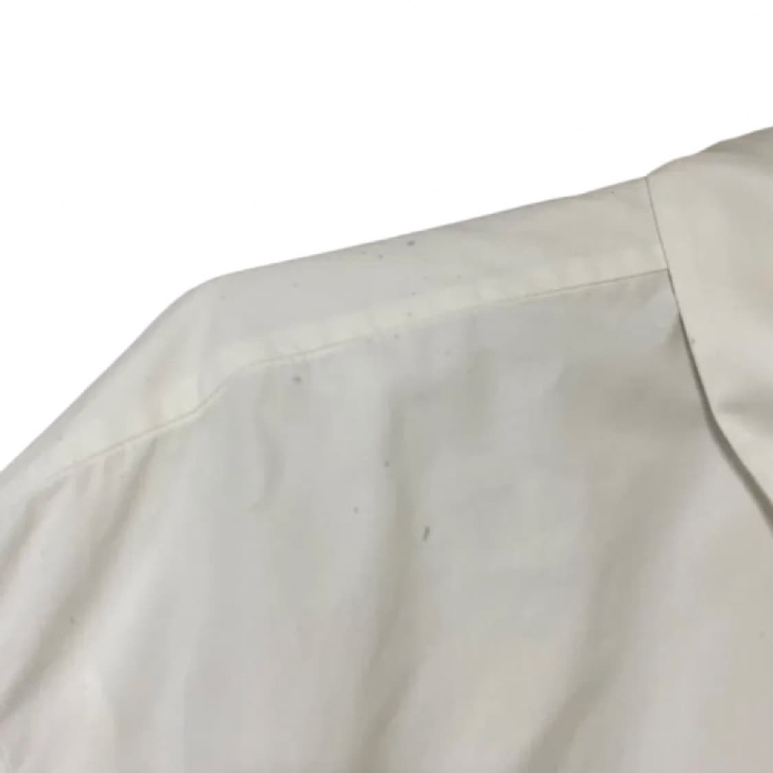 우영미 백로고 화이트 셔츠 50 상품이미지3