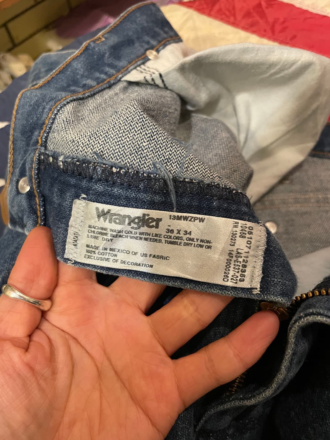 00's Vintage Wrangler Denim 상품이미지3