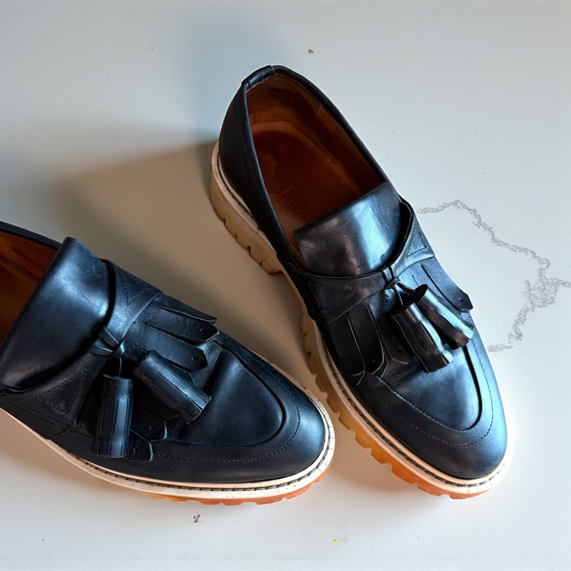 41/ 버버리 프로섬 11FW 아카이브 레더 테슬로퍼 상품이미지8