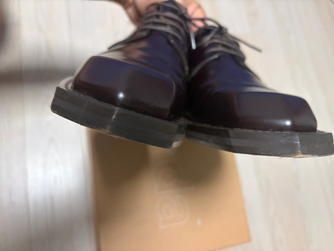 마틴로즈 치즐토 더비(2회실착, 40사이즈) 상품이미지4