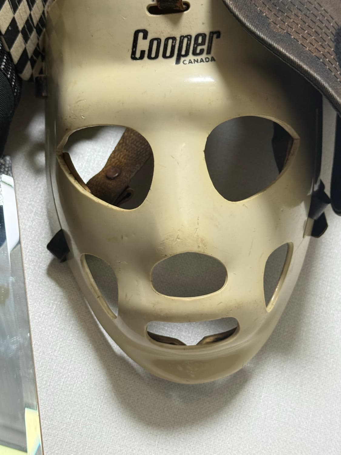 조슈아자말 / cooper 빈티지 아이스하키 마스크 상품이미지3