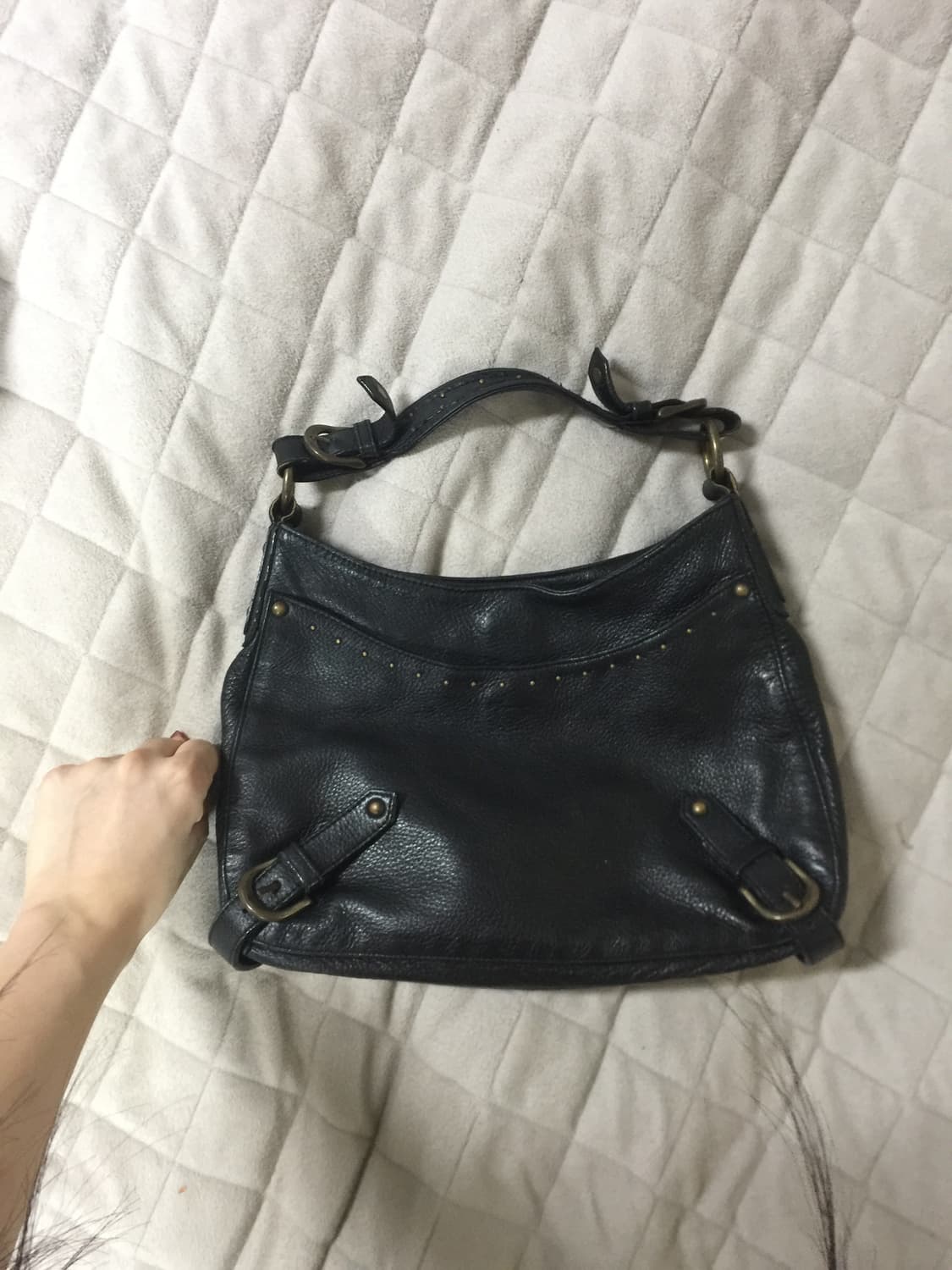 빈티지 레더백 상품이미지2