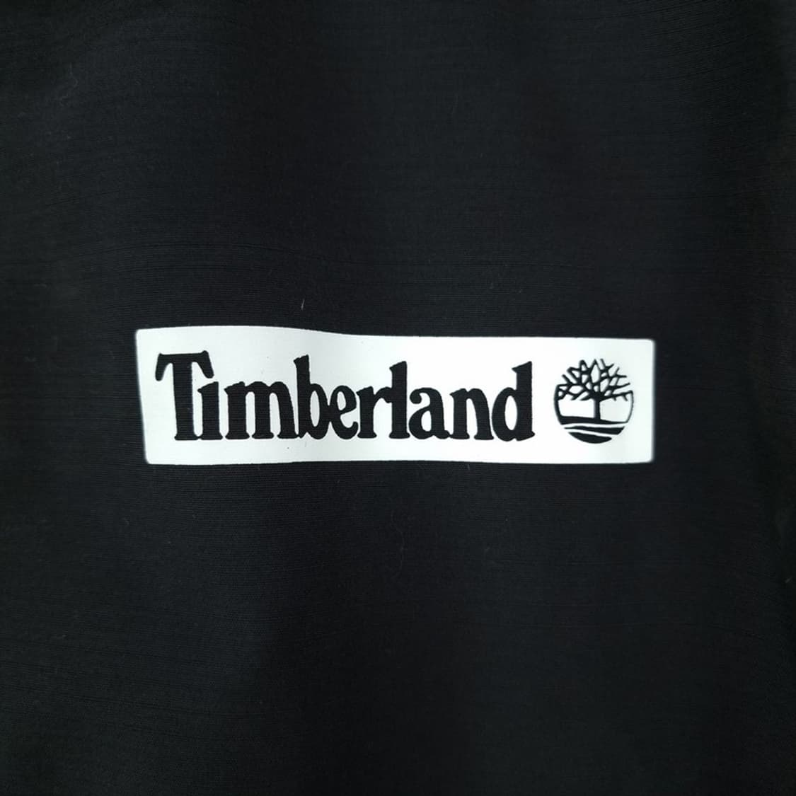 [팀버랜드] 뒷판 빅로고 프린팅 코치 자켓 블랙 M19057 상품이미지7