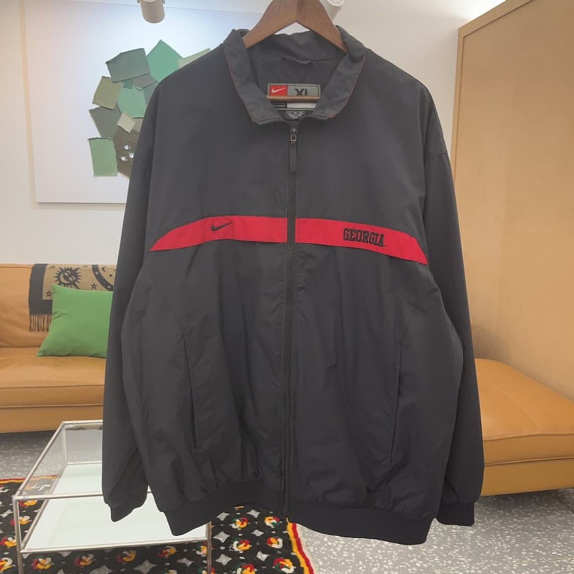 나이키 레드 사우스 캐롤라이나 레트로 빈티지 바람막이 XL C08447 상품이미지3