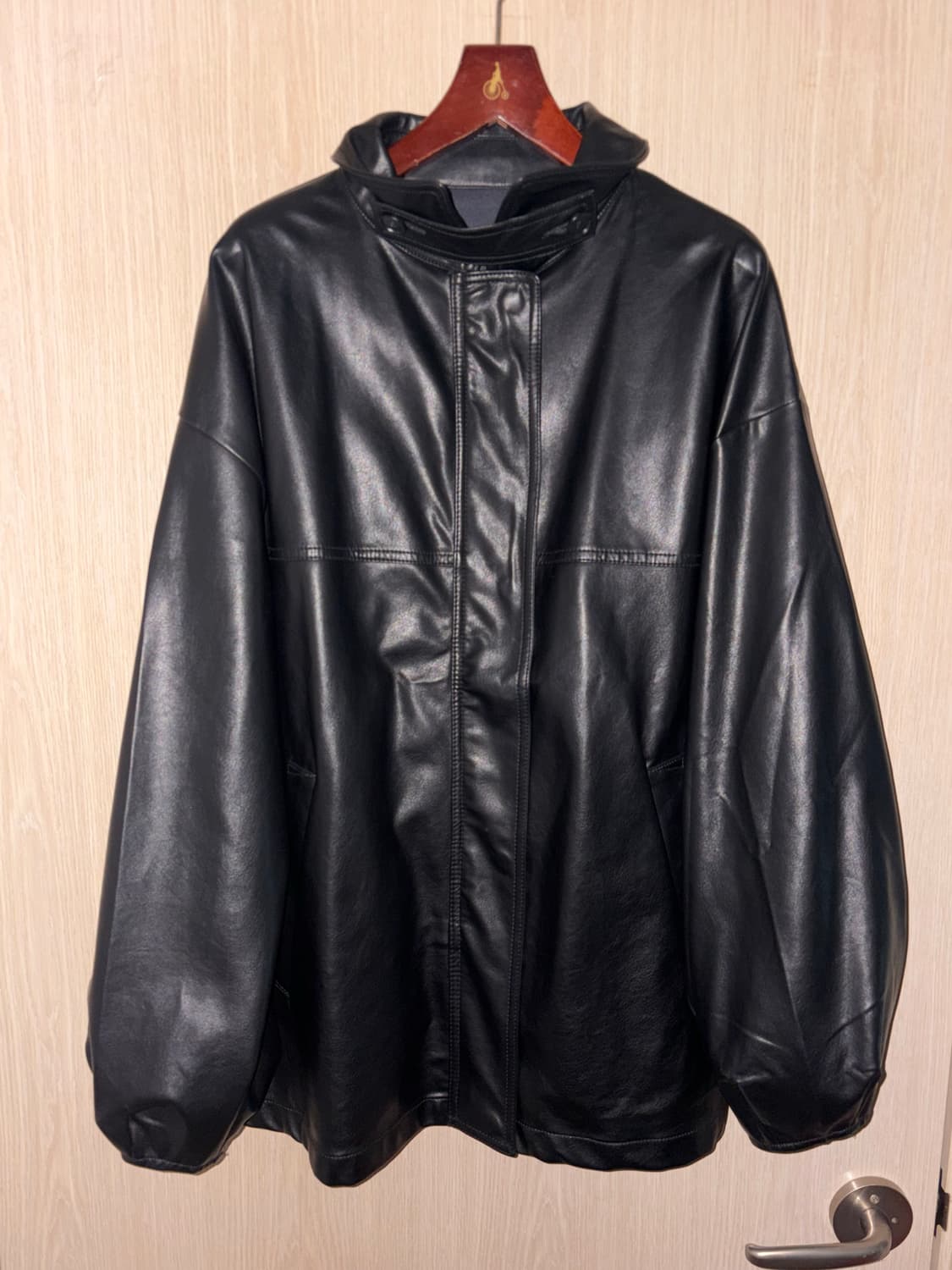 나고야 빈티지 레더 자켓 상품이미지2