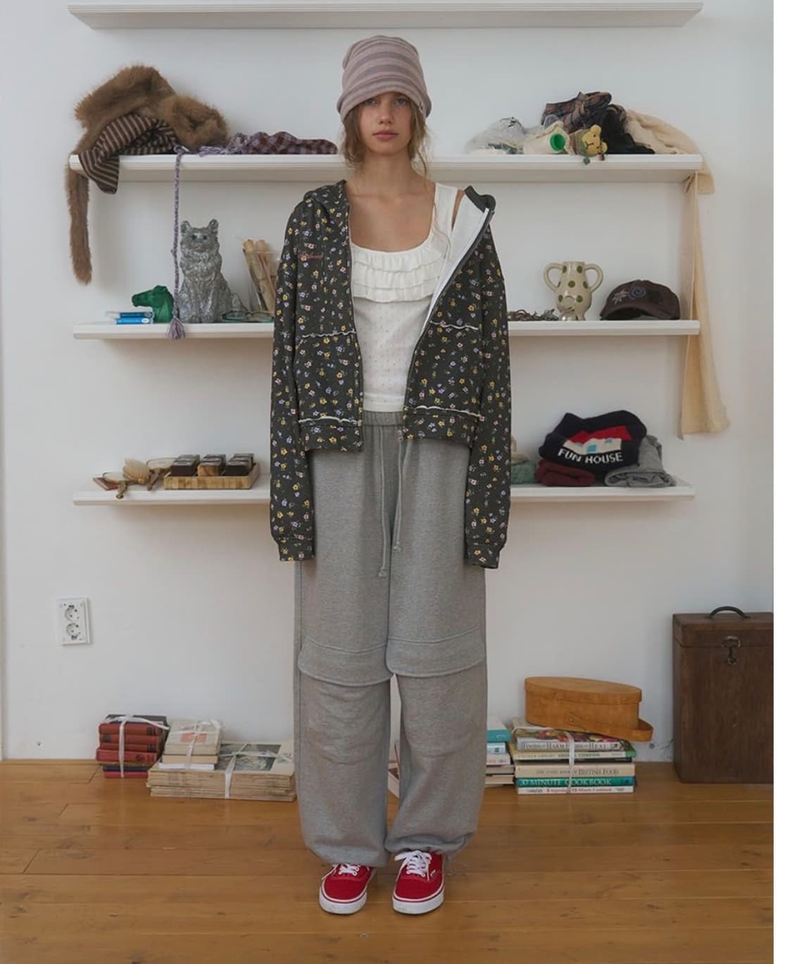 펀프롬펀 패치 포인트 후디, 블랙 상품이미지2