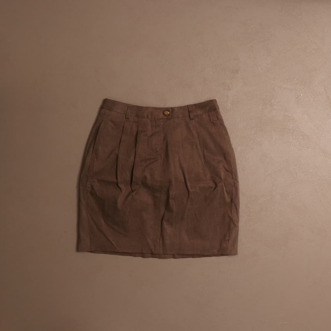 일본빈티지 헤비코튼 워싱 플레어 미니스커트 A727 상품이미지1