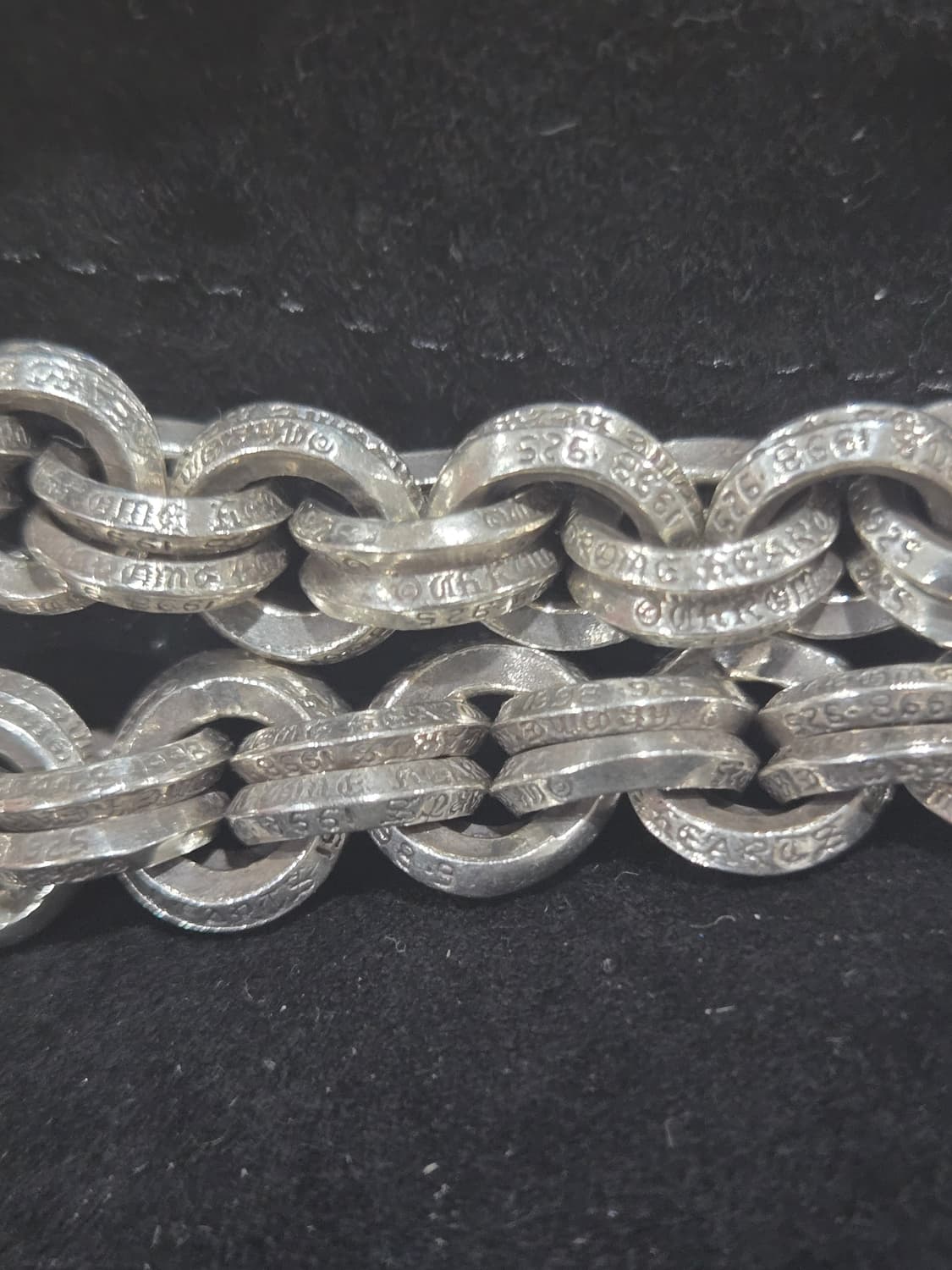 크롬하츠 더블B링 팔찌 상품이미지5