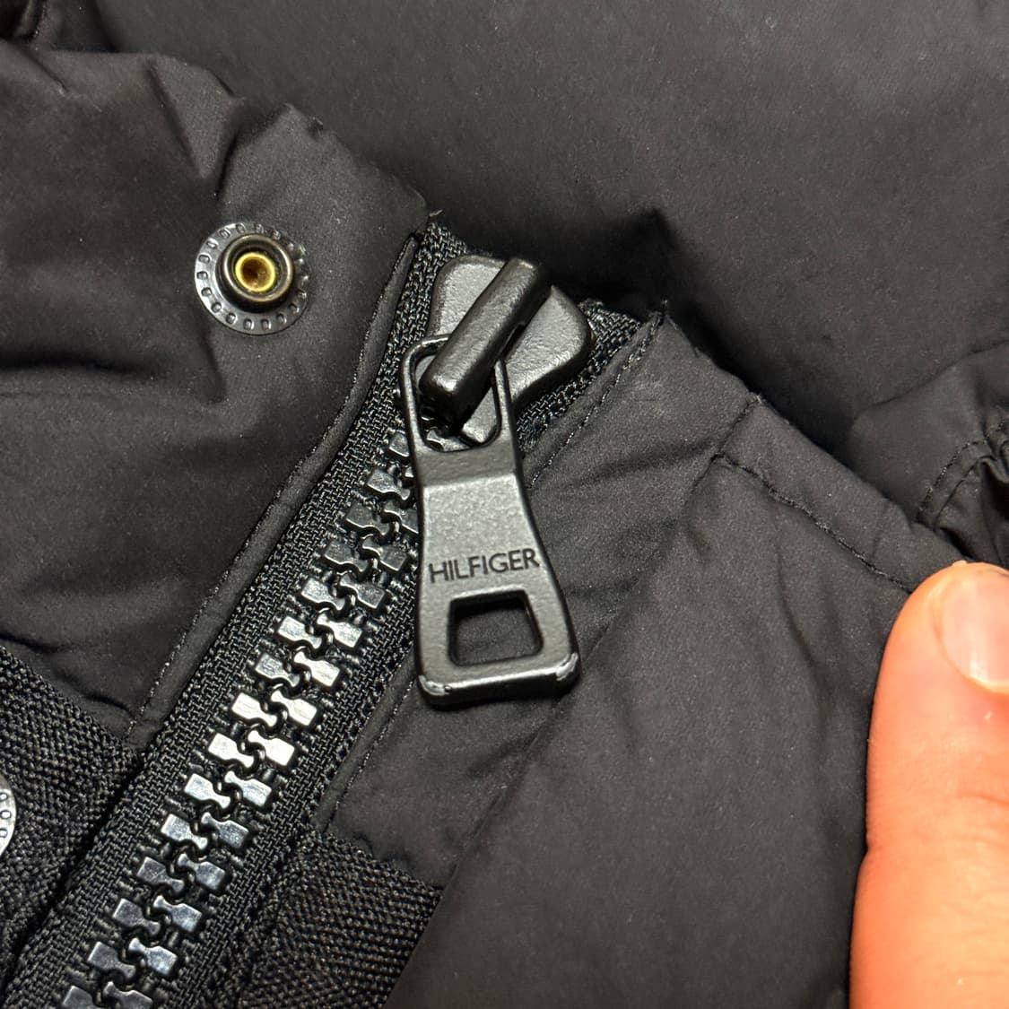 타미 힐피거 블랙 롱패딩 m 상품이미지5