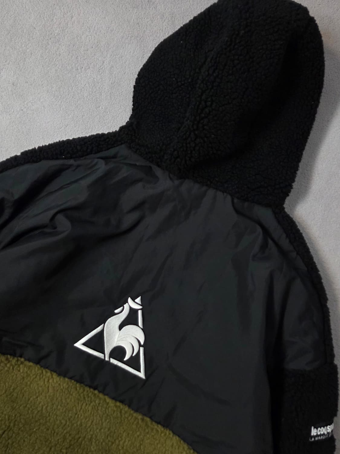 (100) 르꼬끄 양털 아노락후리스 남 상품이미지5