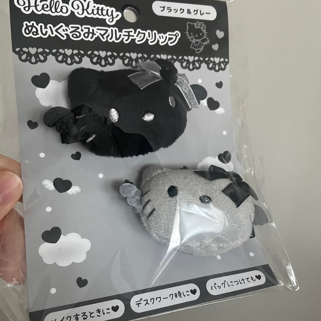 헬로키티 블랙엔젤 멀티 클립 세트 상품이미지1