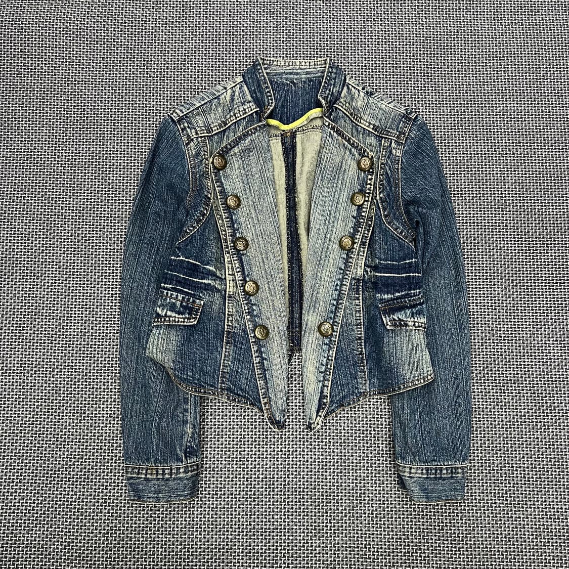 빈티지 나폴레옹 워싱 데님자켓 상품이미지1