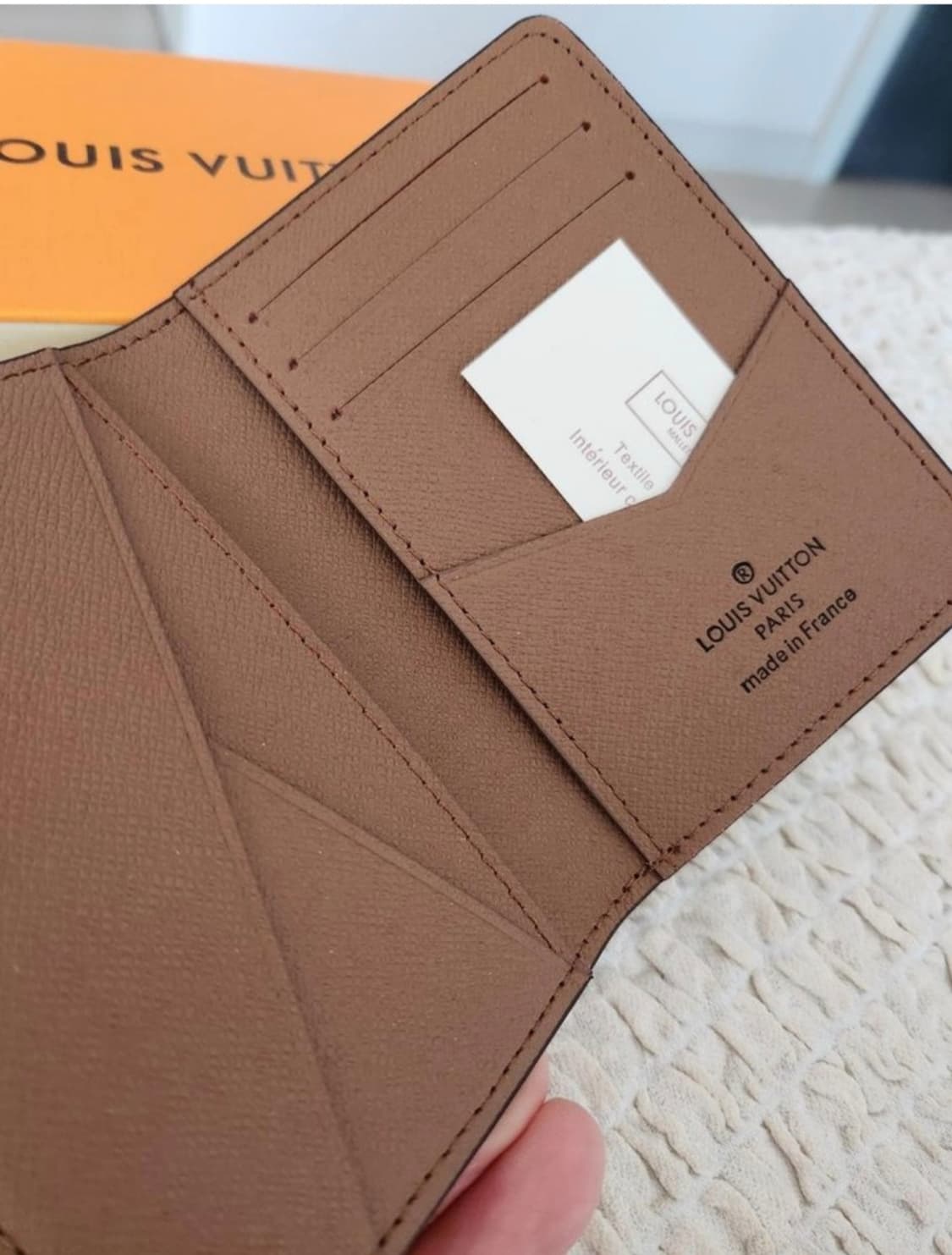 루이비통지갑 루이비통오거나이저 오거나이저 브라운 새상품 상품이미지5