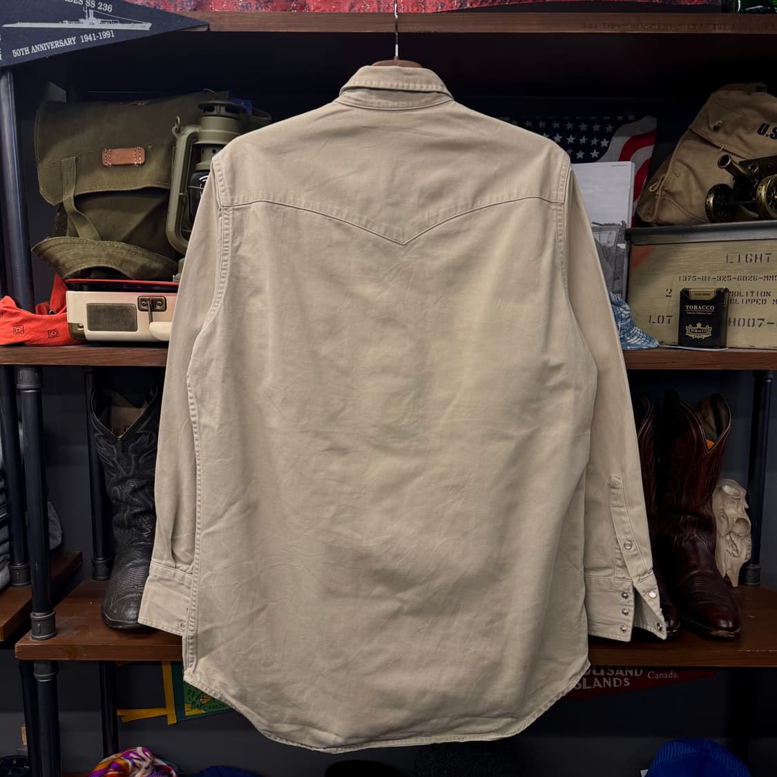 칼하트 오리지널 펄 스냅 웨스턴 워크 셔츠 N218 상품이미지2