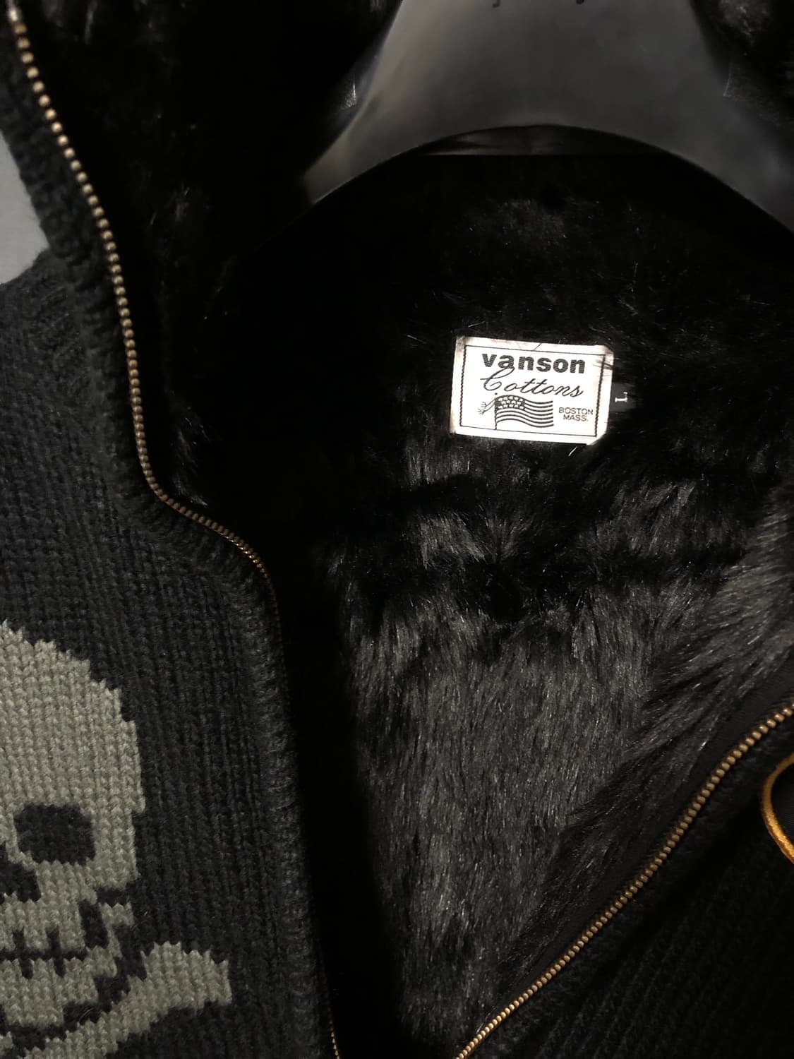 벤슨 스컬 코위찬 vanson leather 상품이미지6