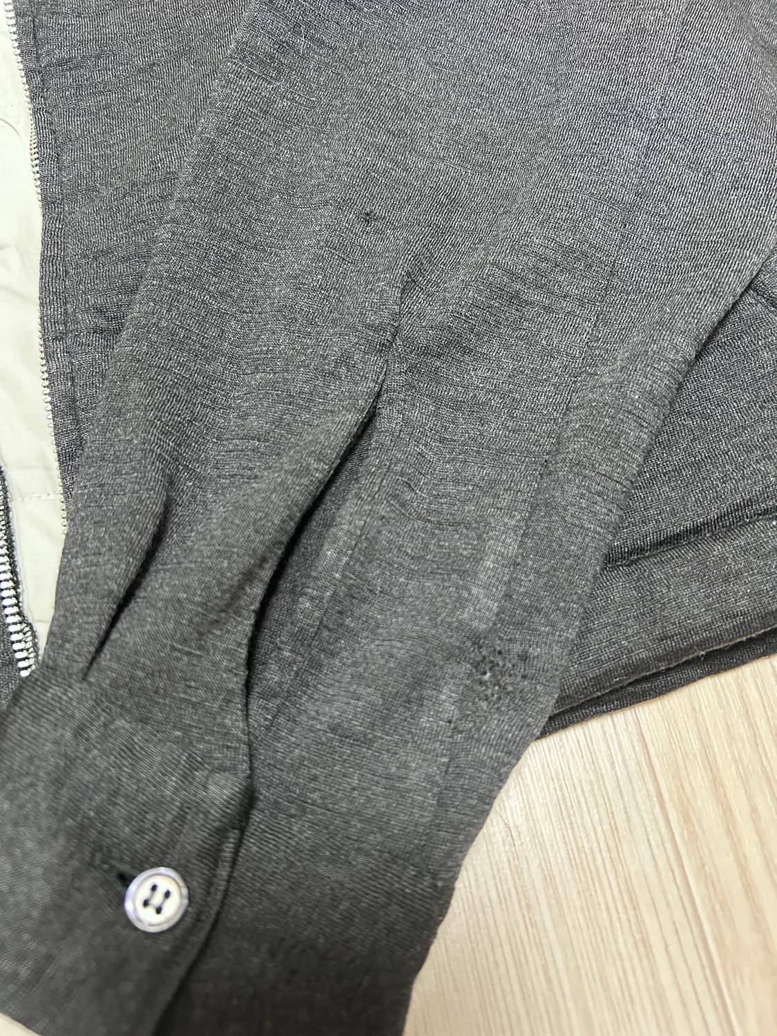 꼼데가르송 셔츠라인 카라리스 자켓 상품이미지6