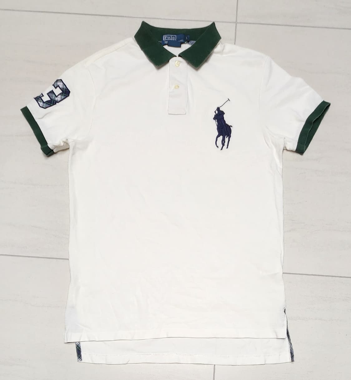 폴로 빅포니 화이트 pk L 상품이미지1
