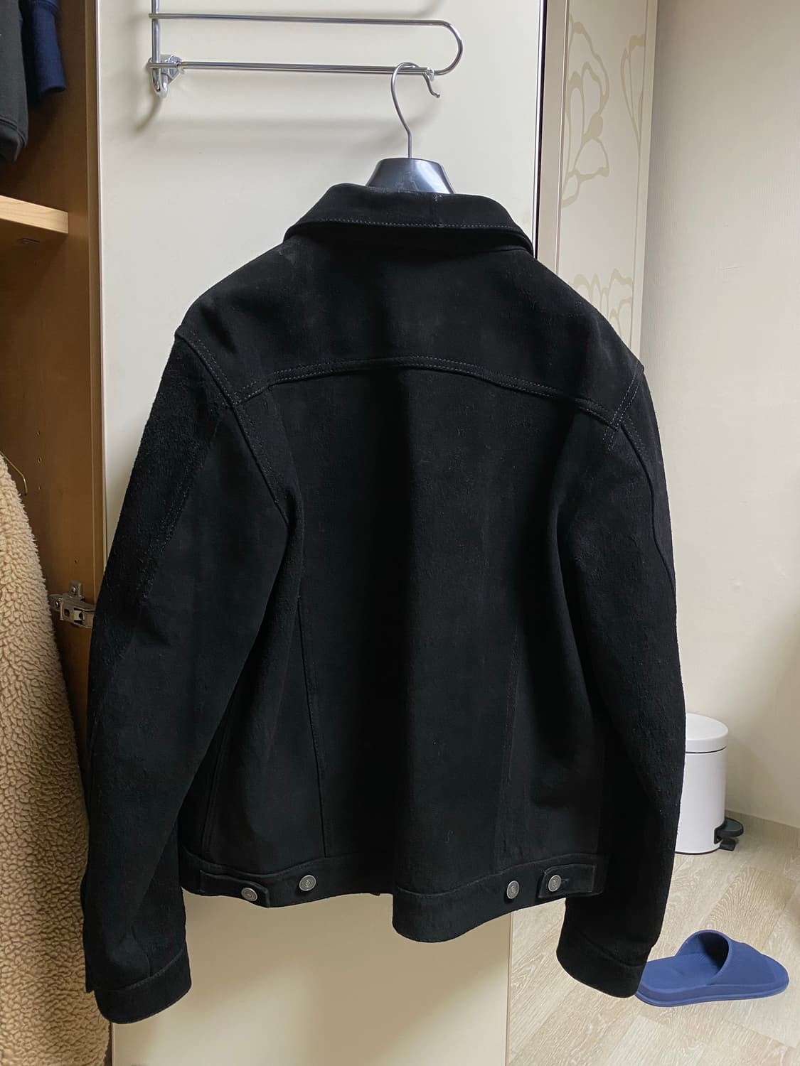자라 오리진스 스웨이드 트러커 자켓 L-XL 상품이미지4