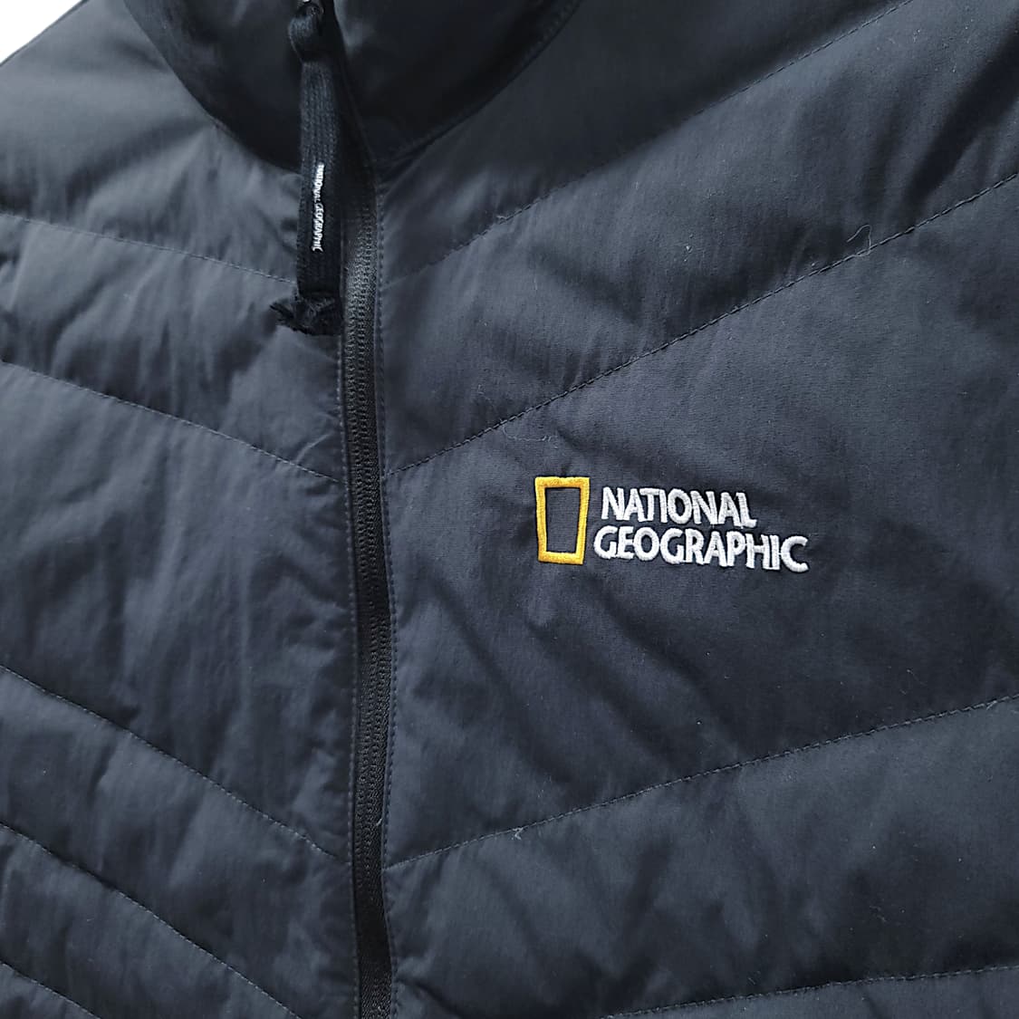 [100] 내셔널지오그래픽 블랙 경량 패딩 자켓 상품이미지6