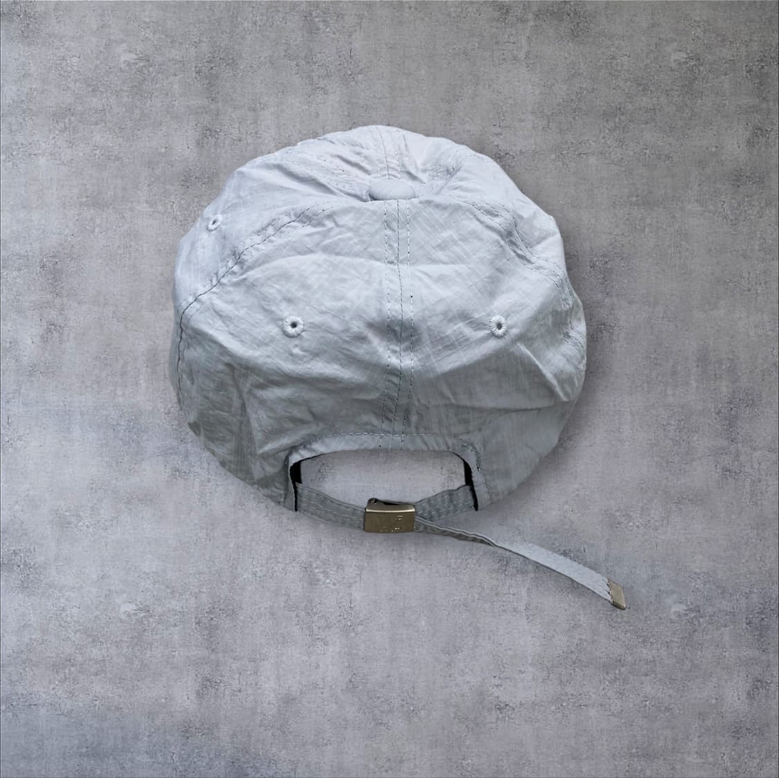 우알롱 스카이 컬러 베이직 로고 폴리 볼캡 상품이미지4