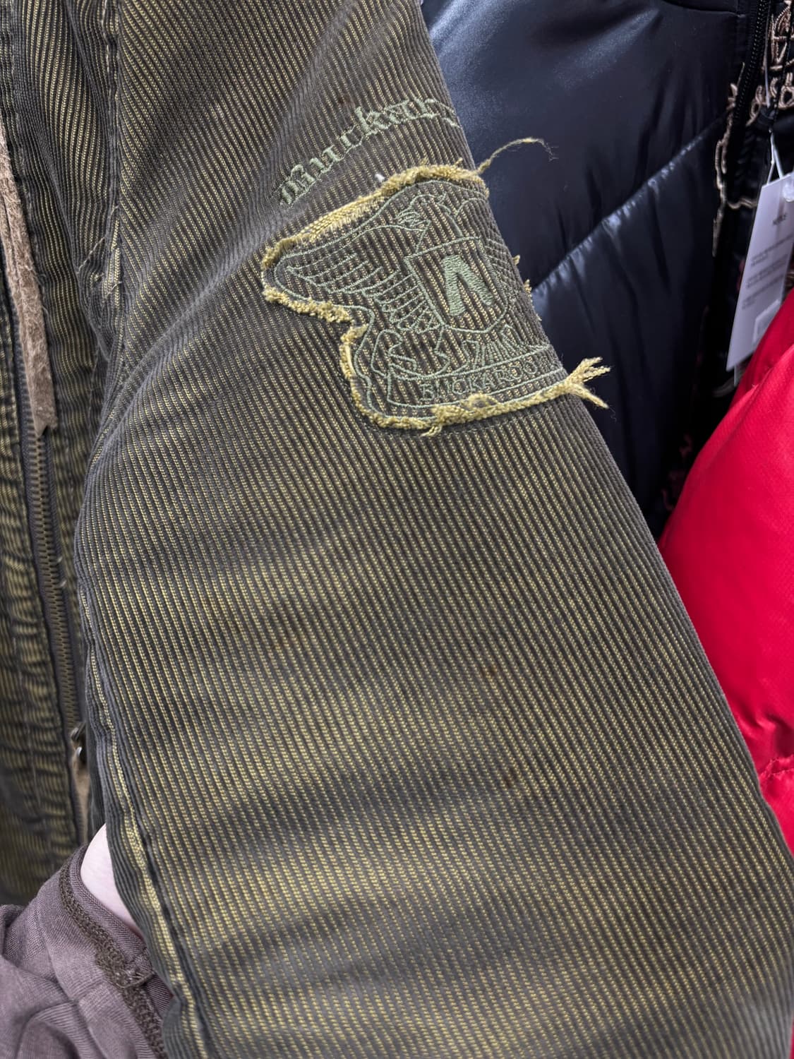 버커루 코듀로이 Y2K 쉐르파 자켓 상품이미지6