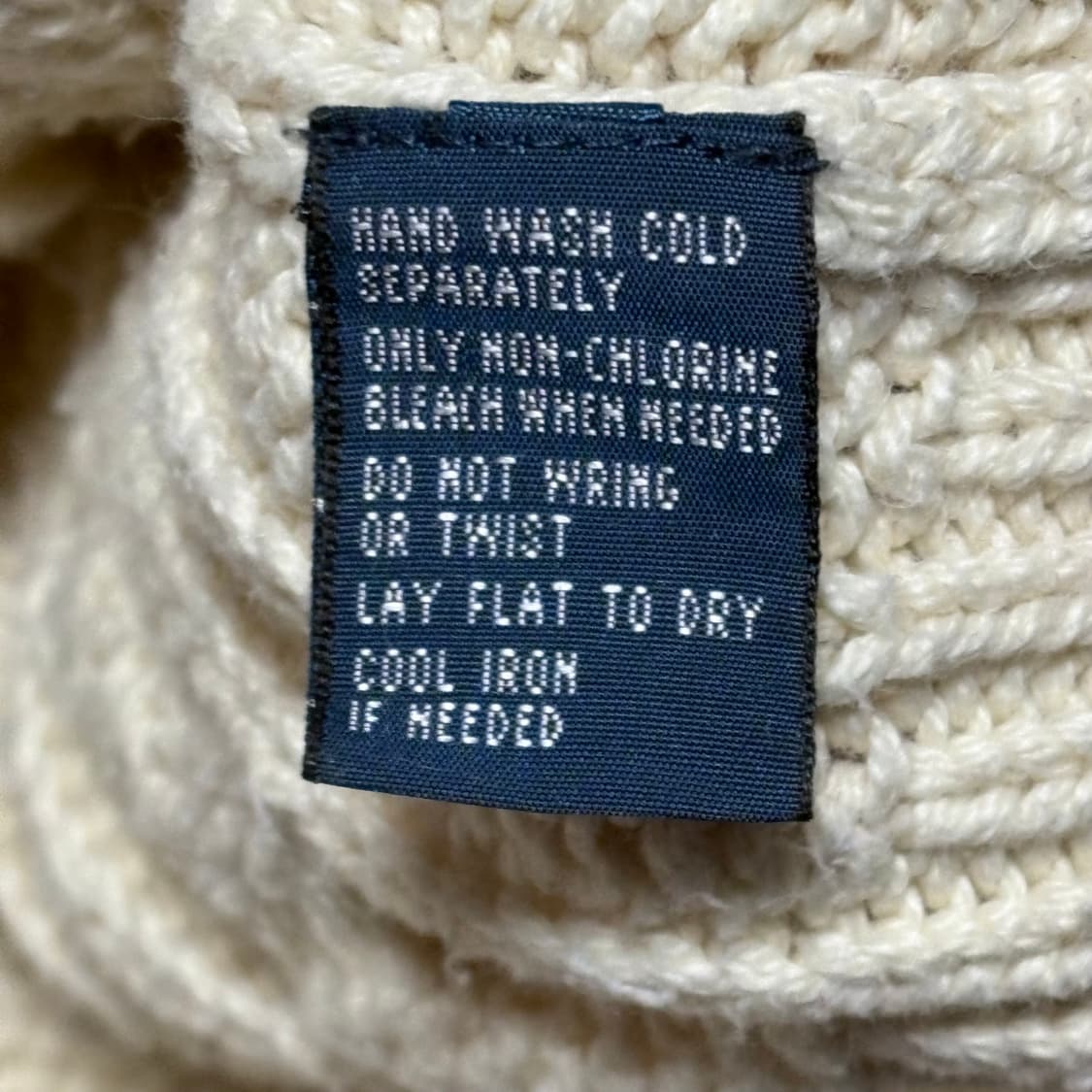 Polo Ralph Lauren 아이보리 크리켓 케이블 니트 상품이미지4