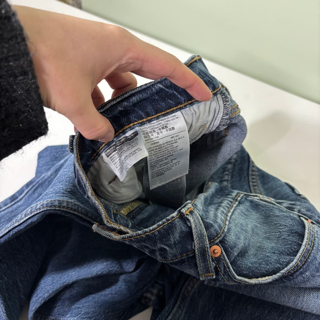 32 리바이스511 중청 슬림스트레이트 데님팬츠 상품이미지7