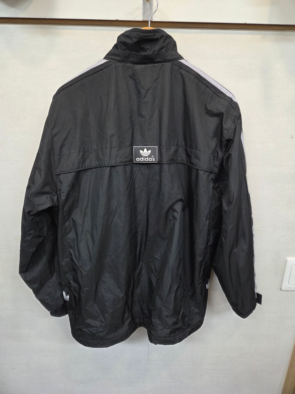 아디다스 올드스쿨 안감플리스 방풍 자켓 95 상품이미지2