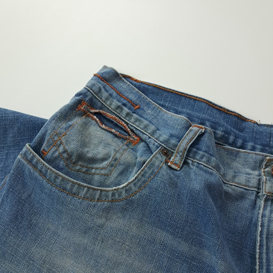 CK995 36 미잔 00s 와이드 배기 데님 팬츠 바지 상품이미지4