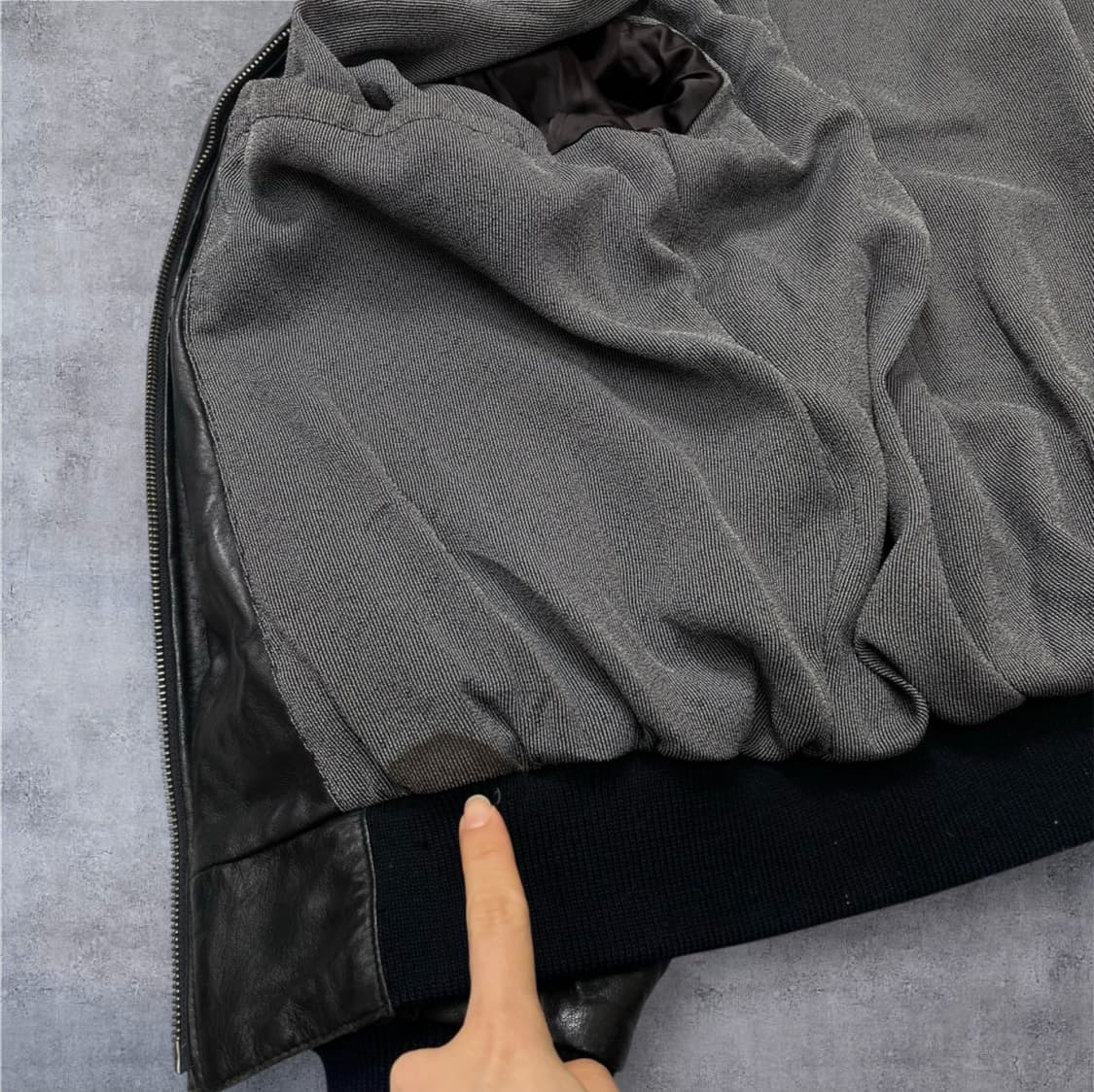 트래퍼 TRAPPER 독일빈티지 리얼레더 집업 자켓 52 상품이미지5